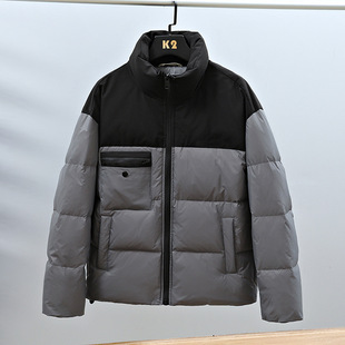 2024 Fall/Winter New Public Down Jacket Men's 90 White Duck Down fleece-lined Thickened Warm Jacket Fashion Couple