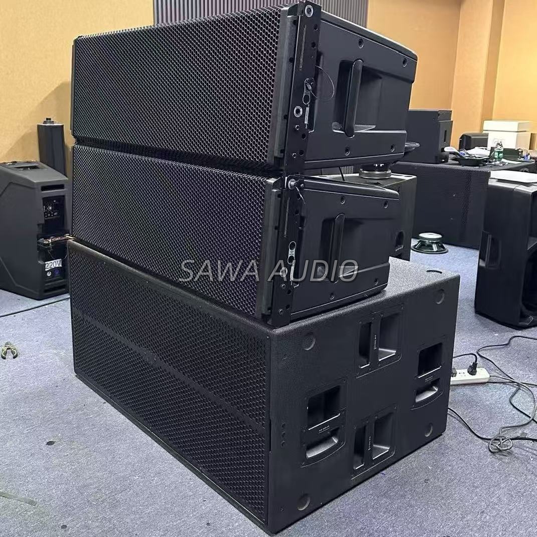 HDL50A4K Dual 12 pulgadas 3 división de frecuencia altavoz de conferencia profesional de altavoz de matriz lineal al aire libre escenario de audio de matriz lineal