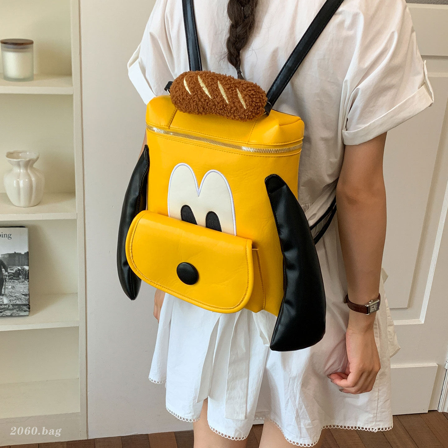 Mochila encantadora de estilo extranjero 2026 mochila casual de dibujos animados para estudiantes de clase nueva gran capacidad