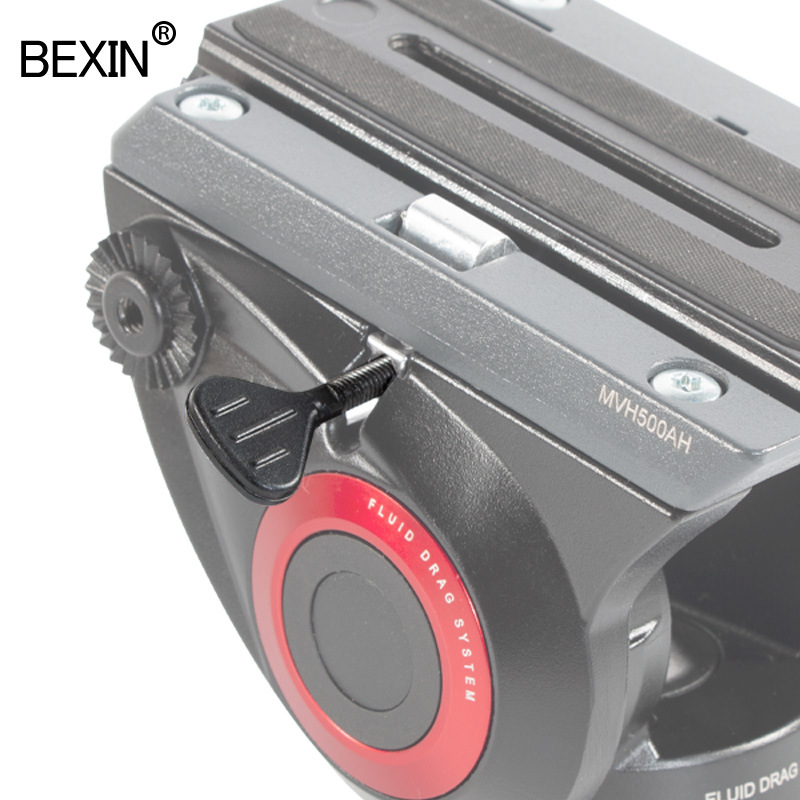 En stock aplicable a manfrotu MVH500AH hidráulico panel PTZ tornillo de control PTZ Placa de liberación rápida tornillo de bloqueo