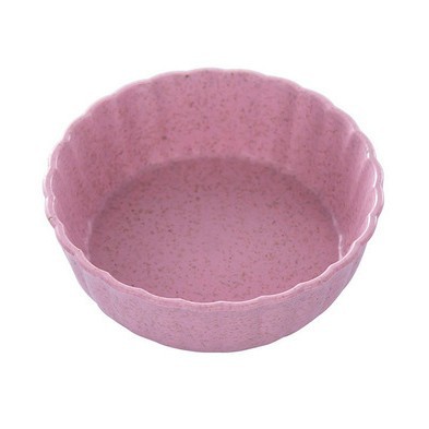 Cocina del hogar paja de trigo condimento plato creativo de plástico encurtidos redondos pequeño plato vajilla inmersión plato de aperitivos