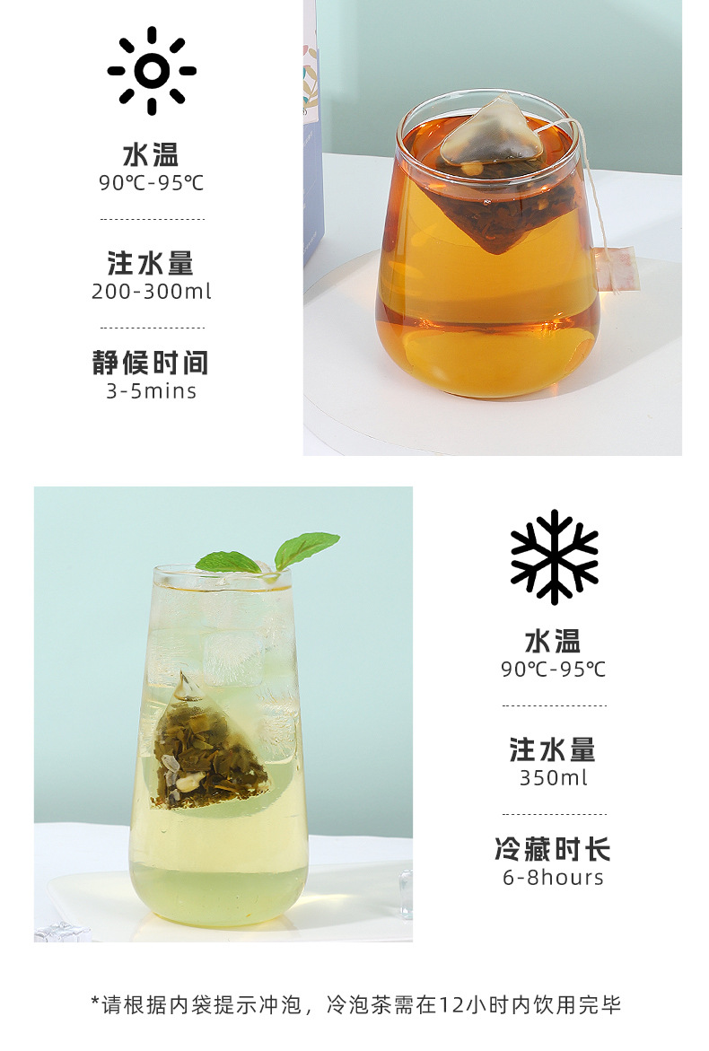 7 Day Herbal Tea Bag Set Weekly Variety Pack 7 Flavors Individually Wrapped Sugar Free preparation