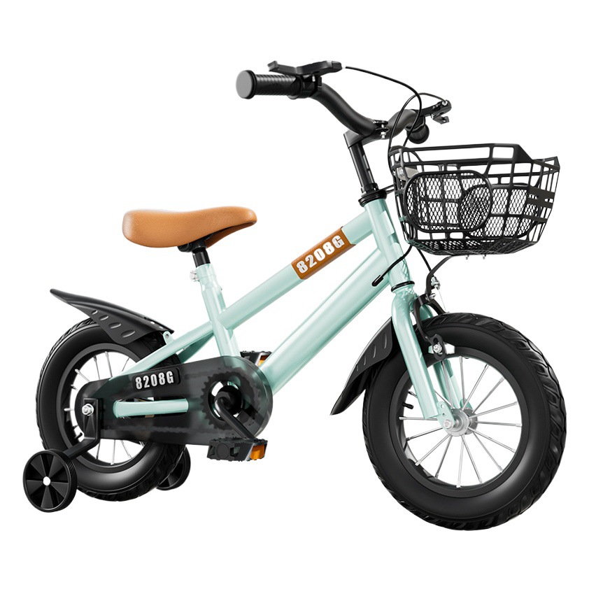 Children's Bicycles 2-12 Years Old Bicycles 12-14- 16-18inch Student Kidsren's Bicycles with Auxiliary Wheels