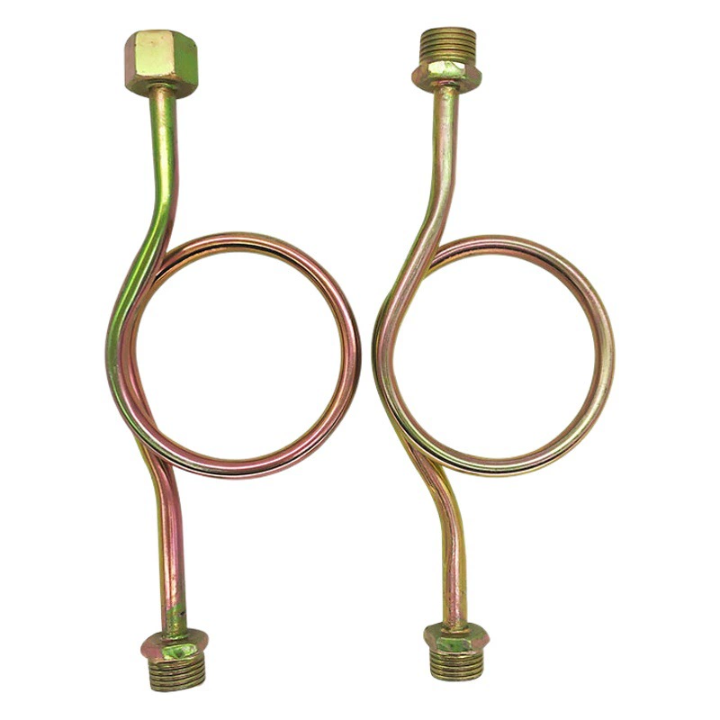 Угловой отвод для манометра оцинкованный, буферная трубка Y100, отвод для манометра M20*1.5, Y60M14*1.5, для приборов