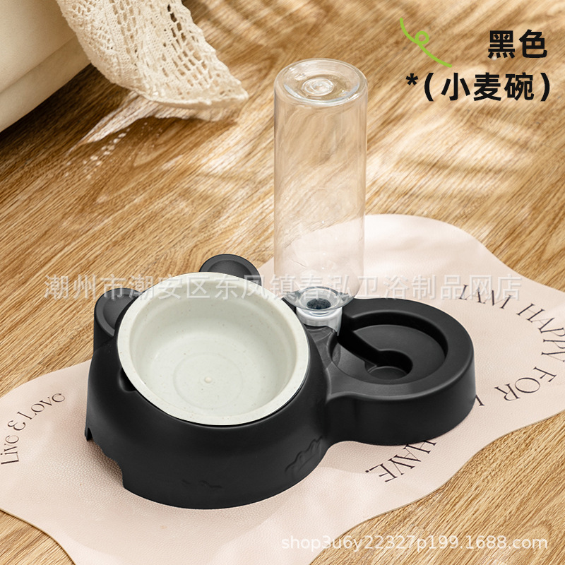 블랙 대형 사이즈에는 물병 + PP 그릇이 함께 제공됩니다.