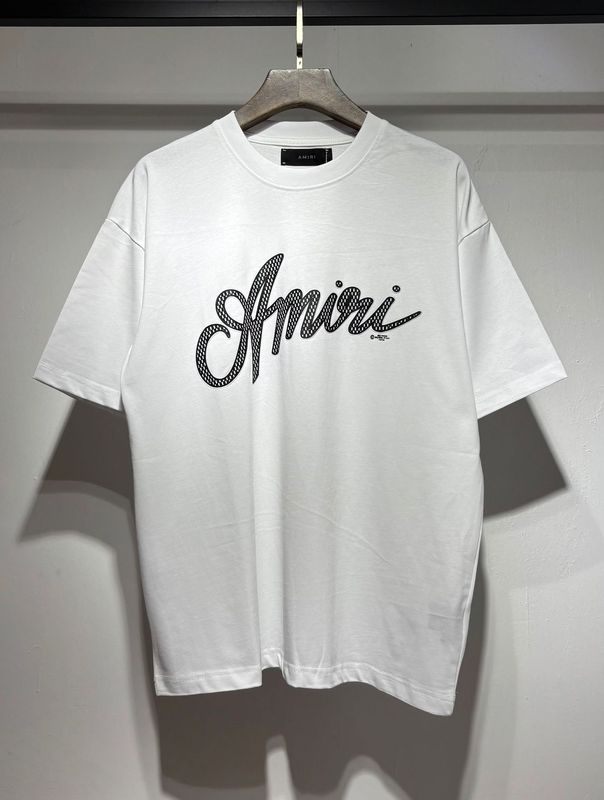 貿易クロスAm新文字クラシックプリント半袖男女同型カップルTシャツiri夏高iri製品タイプ|undefined