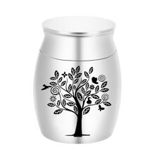 亚马逊热卖纪念宠物遗骨骨灰坛骨灰盒可打开密封防水殡葬骨灰罐