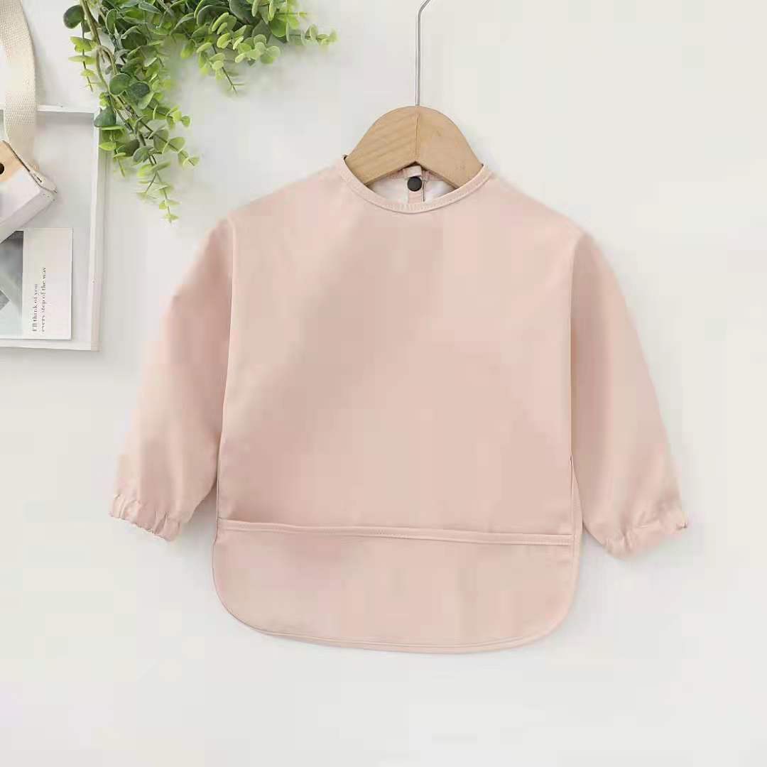 Blusa para niños daneses babero de alimentación para bebés y niños pequeños