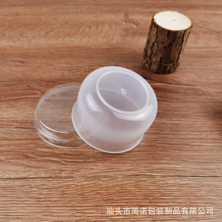 7,5 cm diámetro grasa pudín vaso japonés caramelo yogur botella jalea plástico desechable PP resistente a altas temperaturas