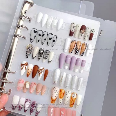 Wearing Display board Nail enhancement Japanese A piece of style nail The color card sample Photo frame A piece of storage box