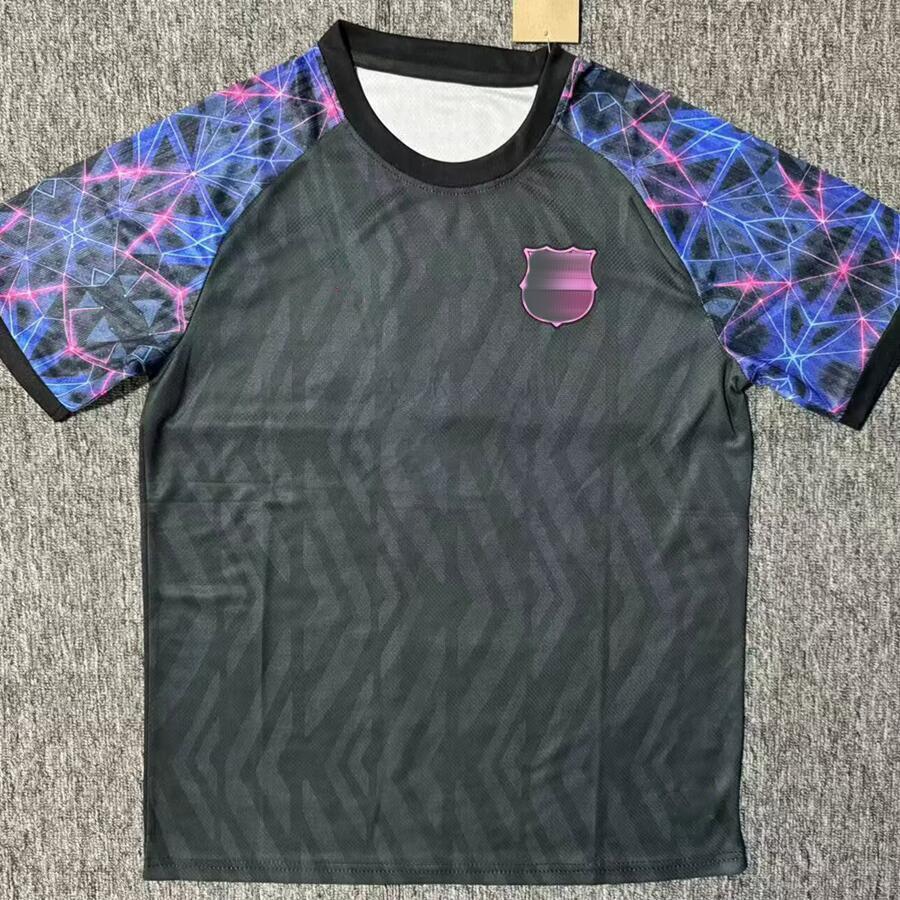 2627巴萨黑色星纹花袖 / S