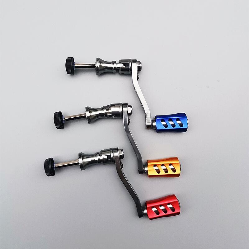 Pesca rey AO tiburón como equipo de pesca carrete de pesca manivela rueda giratoria accesorios manivela carrete de pesca