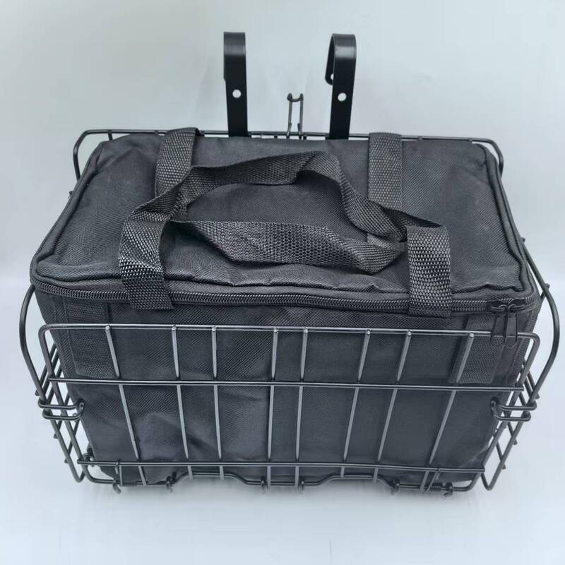 メーカー卸売マウンテンバイク折りたたみバスケット自転車折りたたみバスケットフロントとリア吊り下げ厚いサイドバスケット|undefined