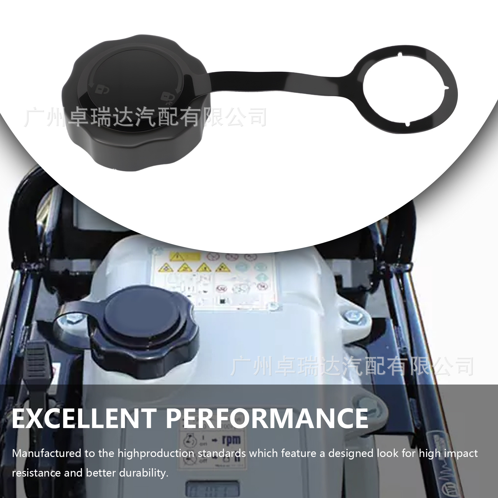 366350460 fuel tank cap for Mikasa MTX60, MTX70, MTX80, MTX90
