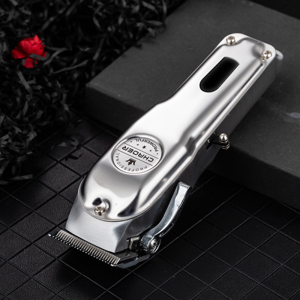 electric retro metal children's hair clipper for home use