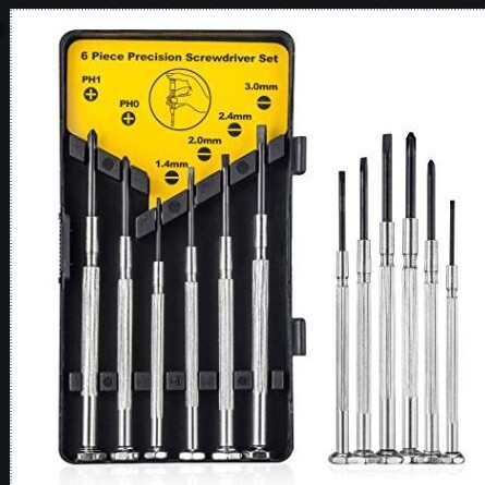 供应钟表批6PC精密批螺丝批散装可用于组套工具