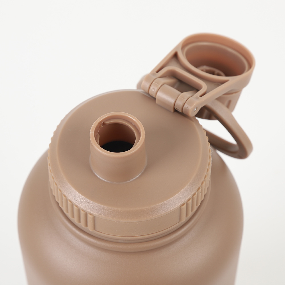 304 acero inoxidable taza de aislamiento térmico PP silicona escaldado concha taza de agua montada en automóviles de gran capacidad 32oz taza de agua de mascota integral