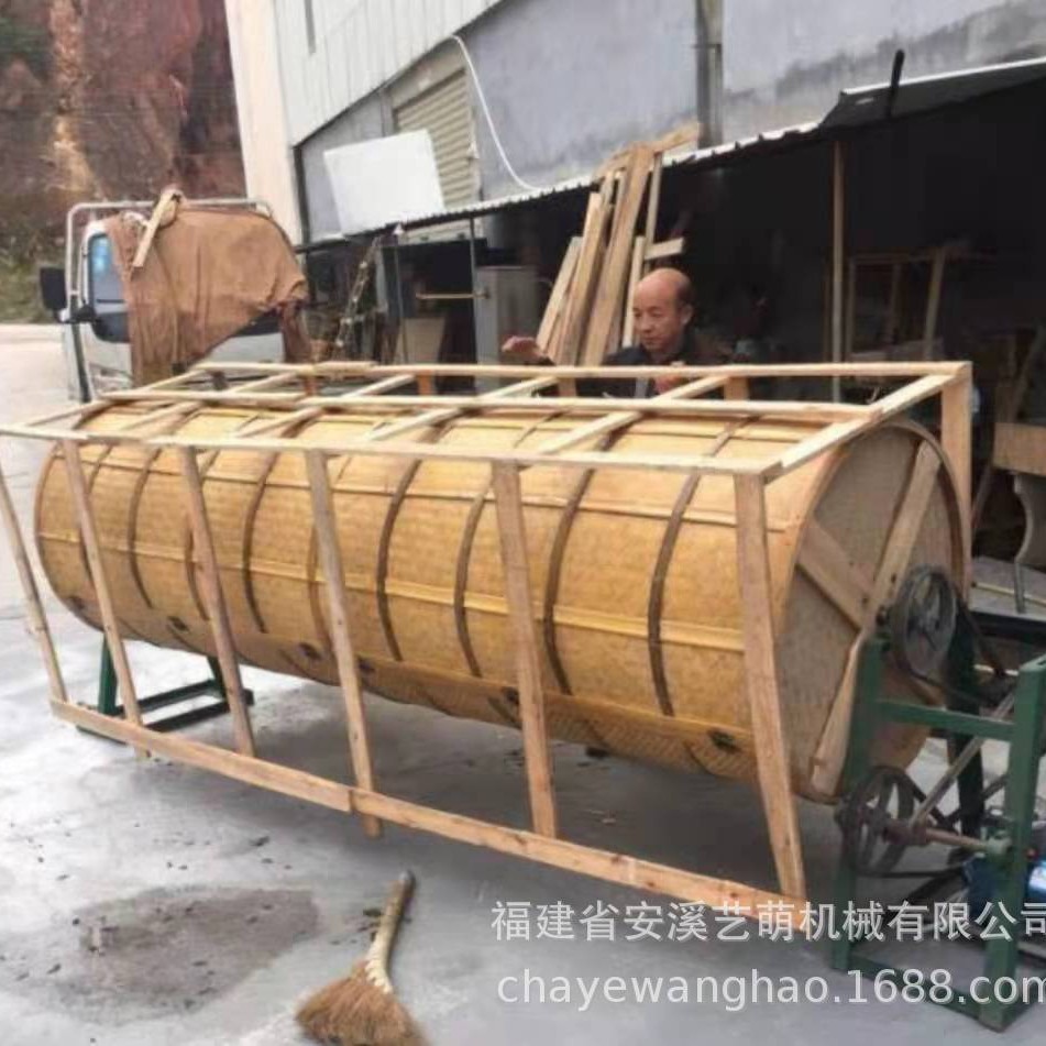 配2.5米竹笼 减速摇青机 茶叶机械加工设备 食品机械 制茶好帮手