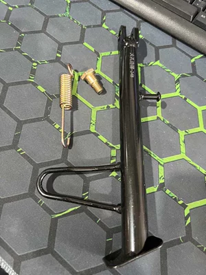 Electric vehicle side support electric vehicle partial support bold electric bicycle side bracket original one-piece belt accessories (Other Electric Vehicle Accessories) - anti-slip-kickstand-extension-14cm-modification-parts