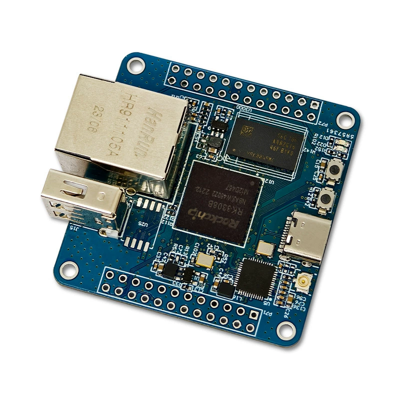 Плата разработки LCPI RK3308B с четырехъядерным CPU, DDR3 2Gbit, плата для IoT