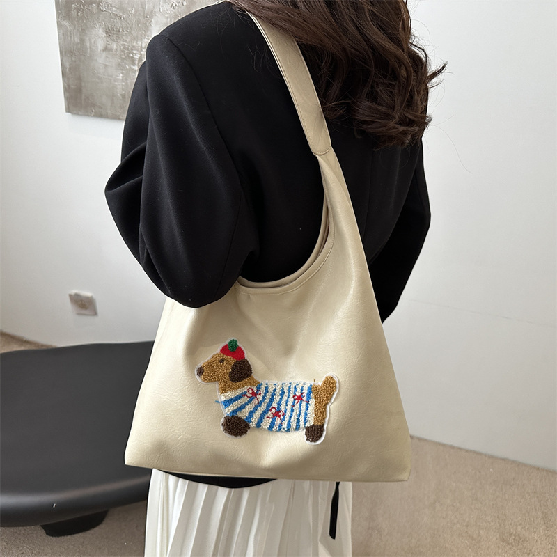 Bolsas retro de gran capacidad para mujeres 2024 nuevo otoño y invierno ocio multifuncional bolsas de hombro para trabajar bolsas de viaje