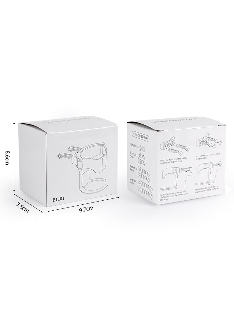 Car Water Cup Holder, Convenient and Quick Fixing Bracket, Multi-Functional Car Air Outlet Beverage Ashtray Fixing Bracket