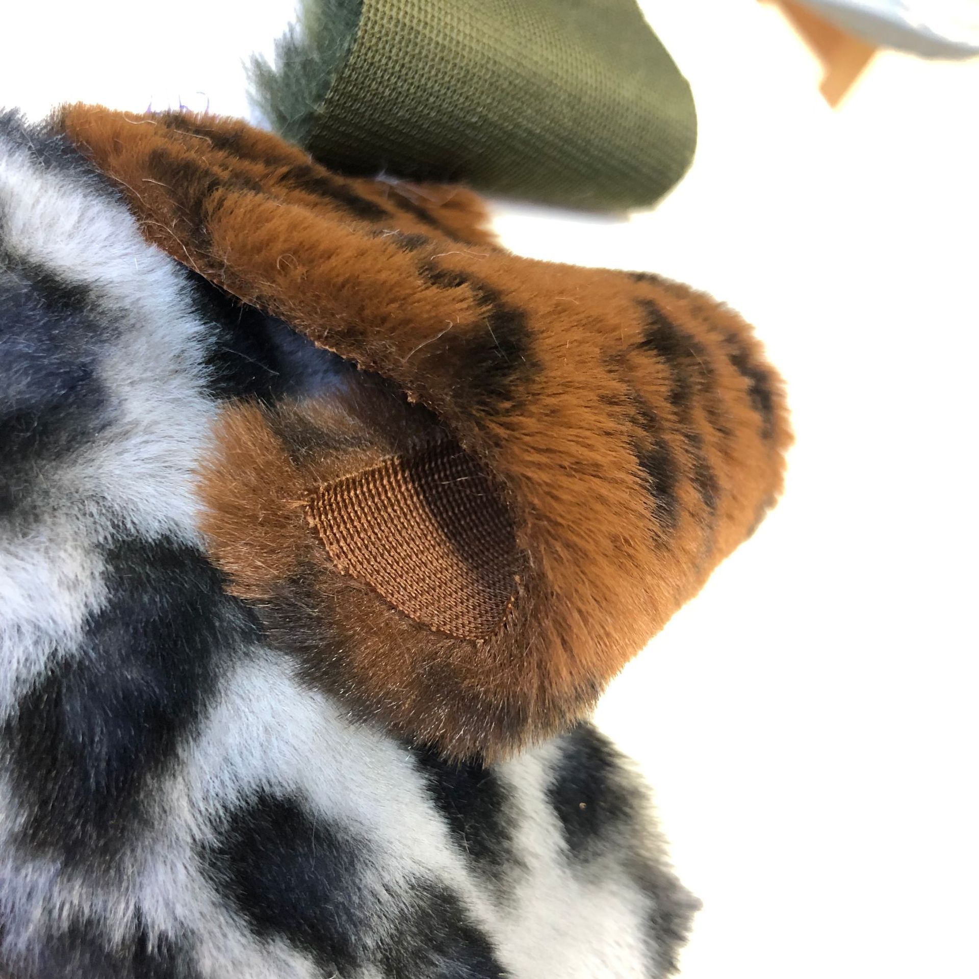 Impresión de leopardo de conejo estricto anillo de leopardo de conejo estricto