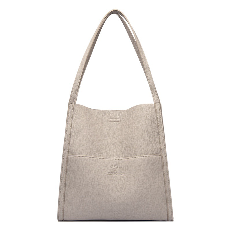 Women's bag 2023 new large capacity tote bag simple all-match handbag work commuter shoulder bag underarm bag