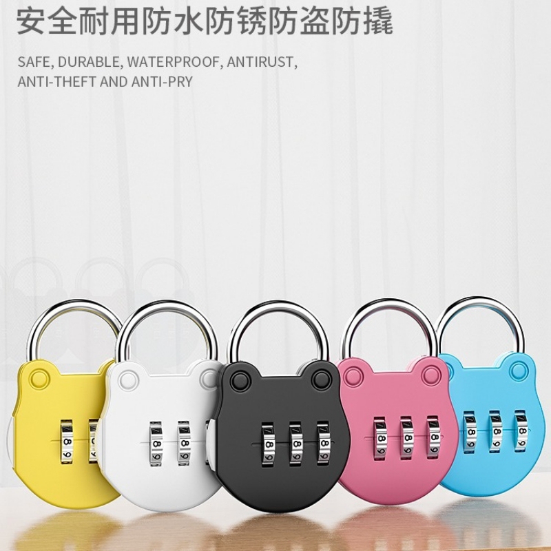 小型ミニ学生パスワードロックスーツケースバックパックロックキャビネットドアロック寮小型ロックキャビネットドア南京錠|undefined