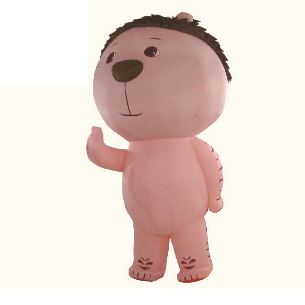 充气吉卡通公仔商业促销活动卡通吉祥物公仔商场堆头商场POP展示