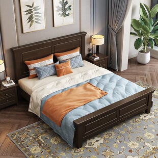 ��ʽ����ľ1.8���p�˴�1.5m�鴲ܛ�������Һ��s����󴲘Ӱ��g2��