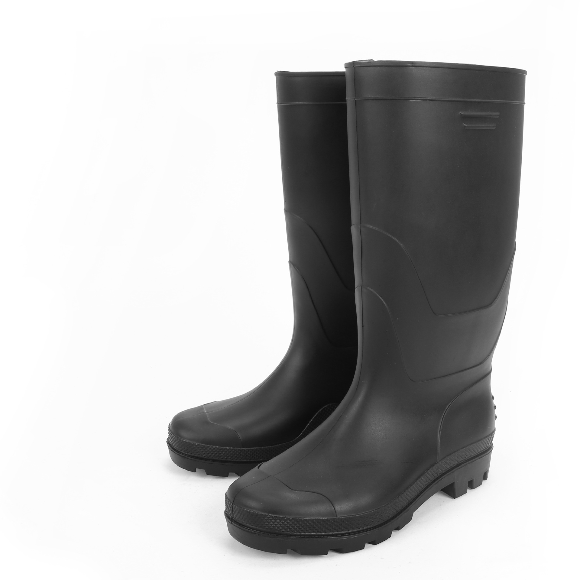 Unisex Outdoor Agricultural Garden Construction Site Fishing Waterproof and Mud-Proof Easy-To-Clean High-Tube Pvc Plastic Shoes Rain Boots