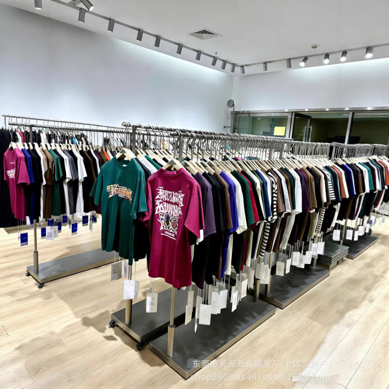 1688 Wholesale Assorted High-Quality Men's T-Shirts 400g American-Style Printed Heavy Cotton Short-Sleeve Foreign Trade Export Supply 1688 Wholesale Assorted High-Quality Men's T-Shirts 400g American-Style Printed Heavy Cotton Short-Sleeve Foreign Trade Export Supply
