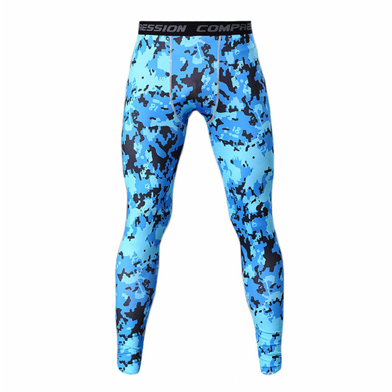 Camouflage elastic trousers
