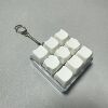 Nine-key transparent shell-white (cat