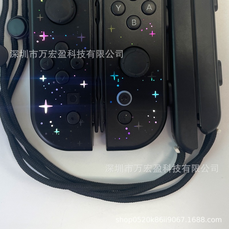 RGB グレアスイッチ発光左右ハンドル NS ジョイコンフラッシュ Bluetooth ハンドルリモートウェイクアップゲーム付き|undefined