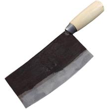 传统手工锻打切菜刀老式铁刀黑色斩骨刀家用锋利小菜刀切片