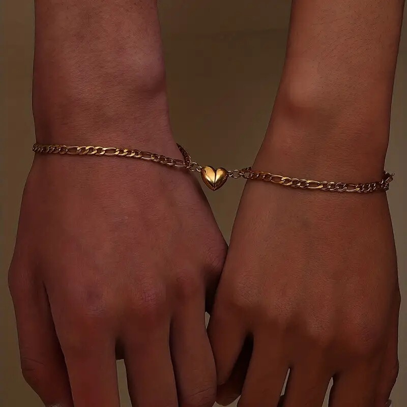 Junhe European and American cross-border jewelry fashion simple double-layer bracelet \anklet ins All-match paper clip bead chain anklet hand Junhe European and American cross-border jewelry fashion simple double-layer bracelet \anklet ins All-match paper clip bead chain anklet hand