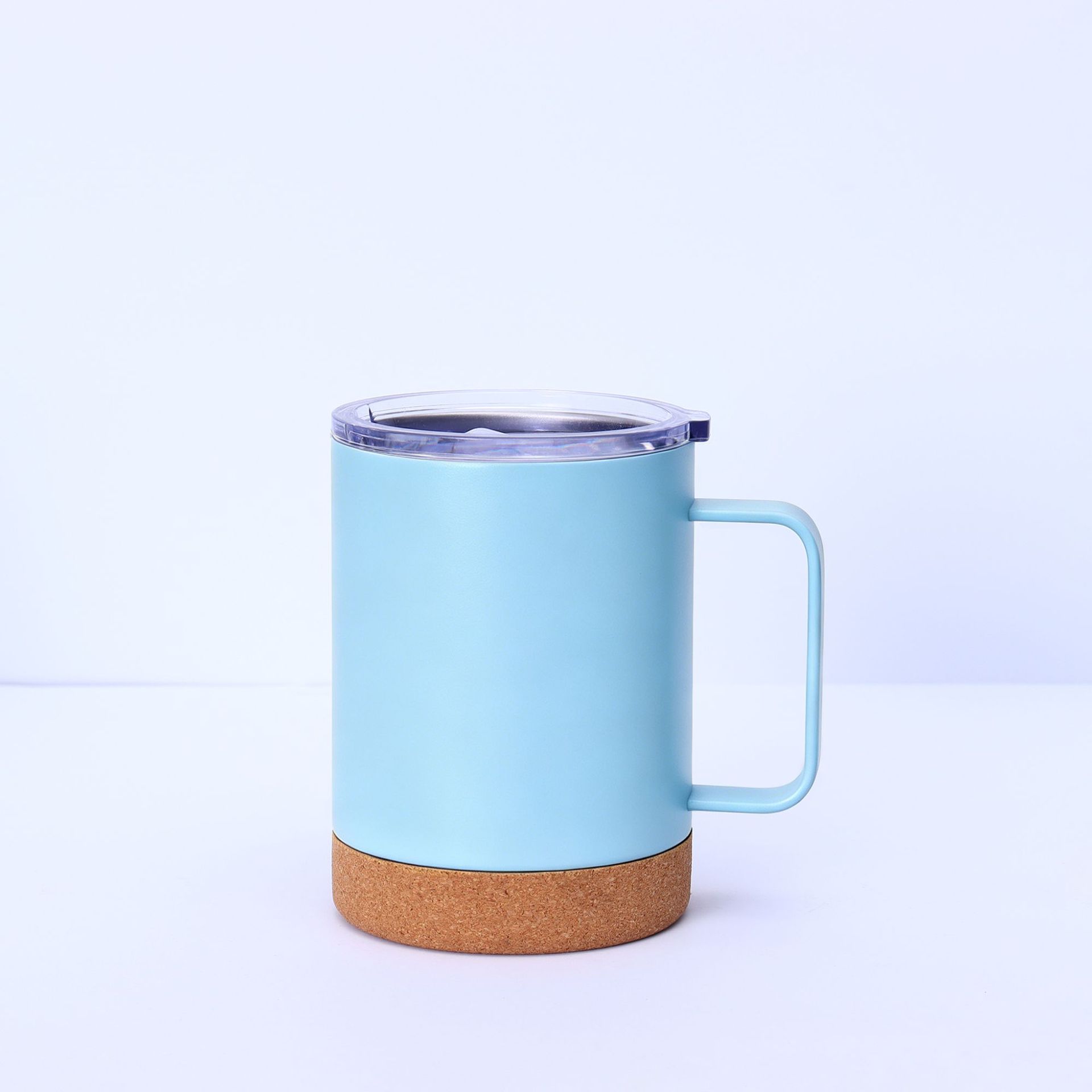 12oz con banda azul clara