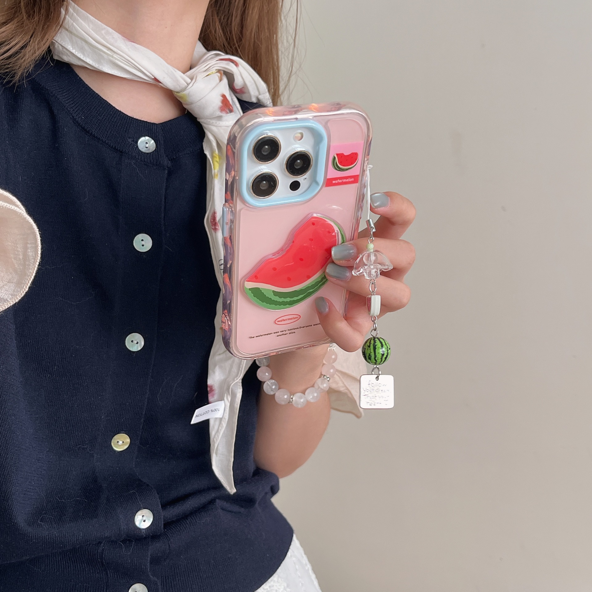 Verano fruta fresca apple 15ProMax funda para teléfono móvil 16Pro colgante 14/13 nueva pareja de 16PM