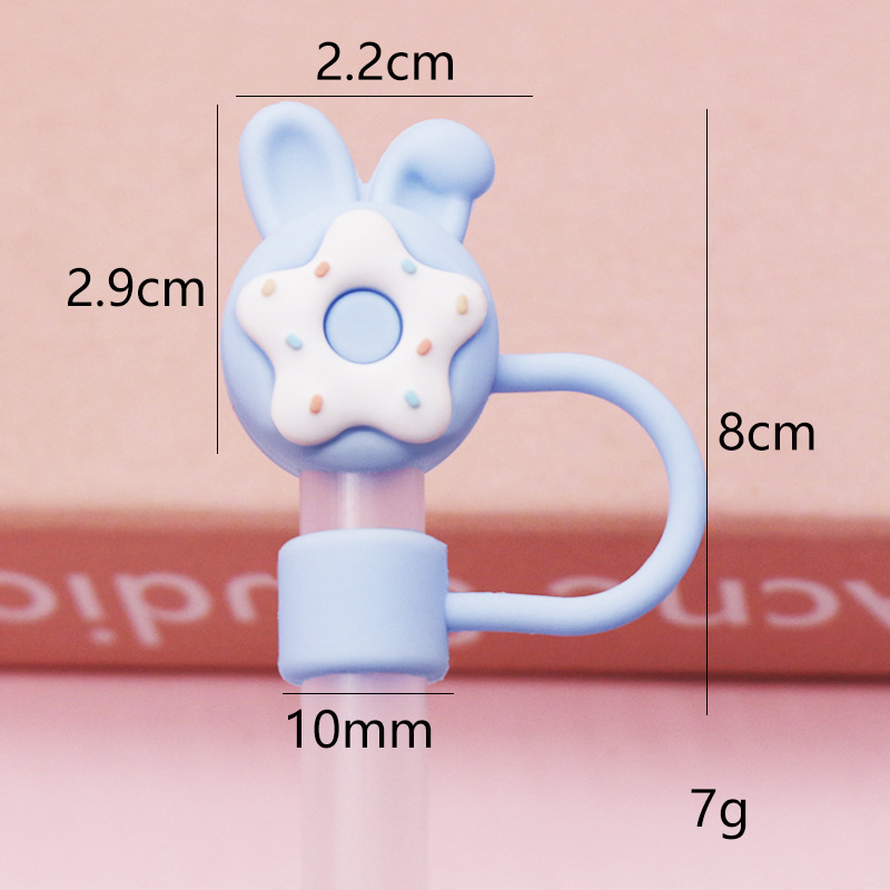 Dulce de oreja de conejo azul 10mm