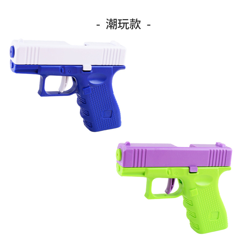 Pistola de Agua Glock de Plástico para Juegos de Agua
