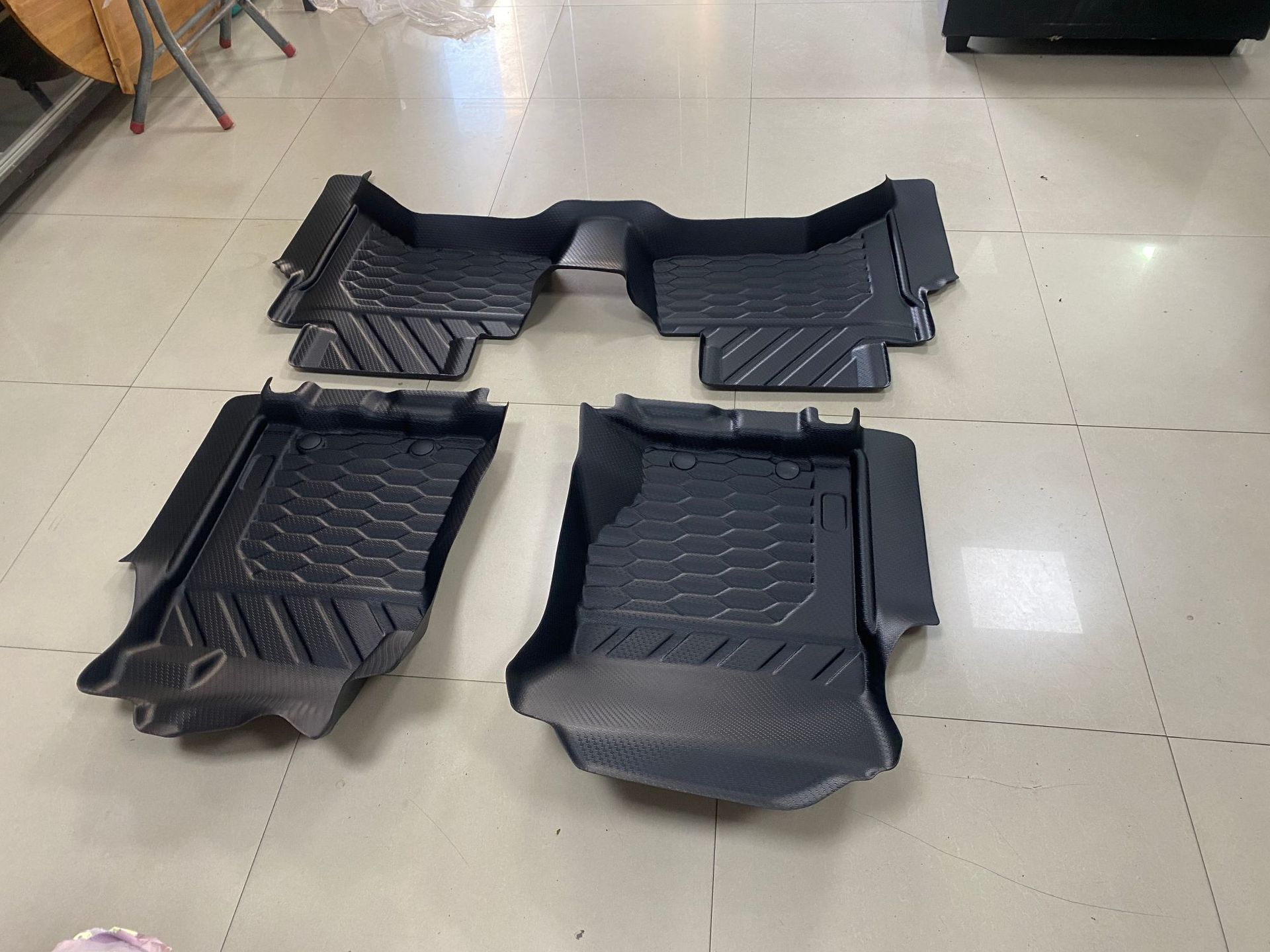 Triton Four-Door Right-Hand Drive 2023 Car-Specific Floor Mats Triton2024 Right-Hand Drive 4-Door Tpe Floor Mats Pickup Mats