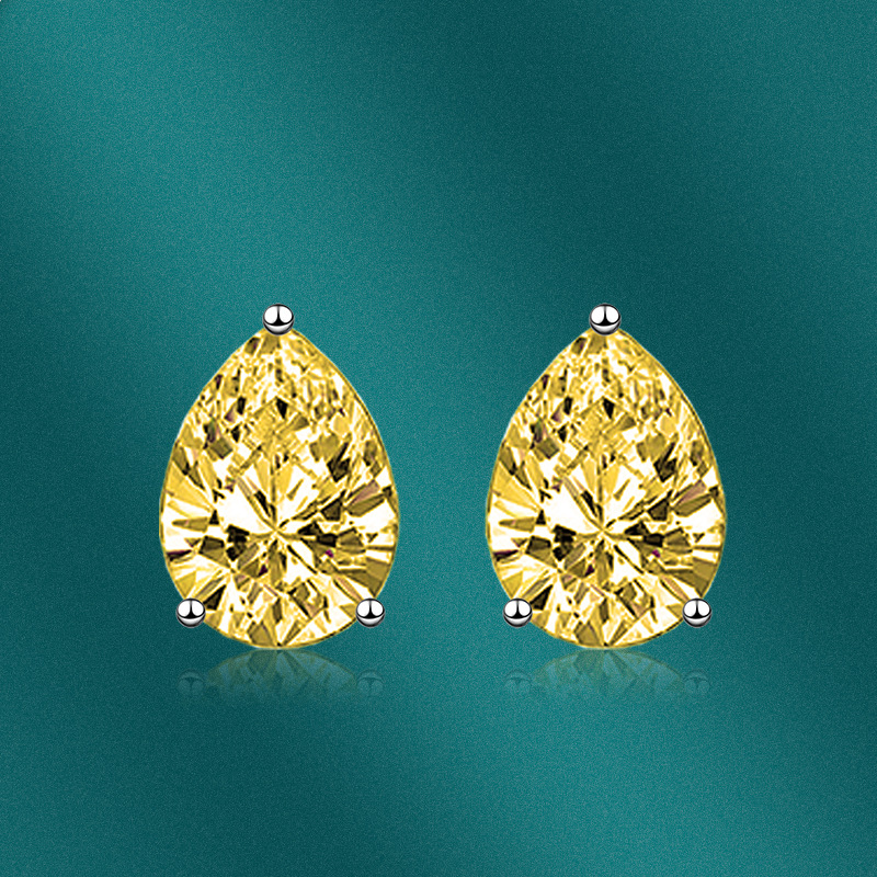 Pendientes De Cobre Con Forma De Gota display picture 3