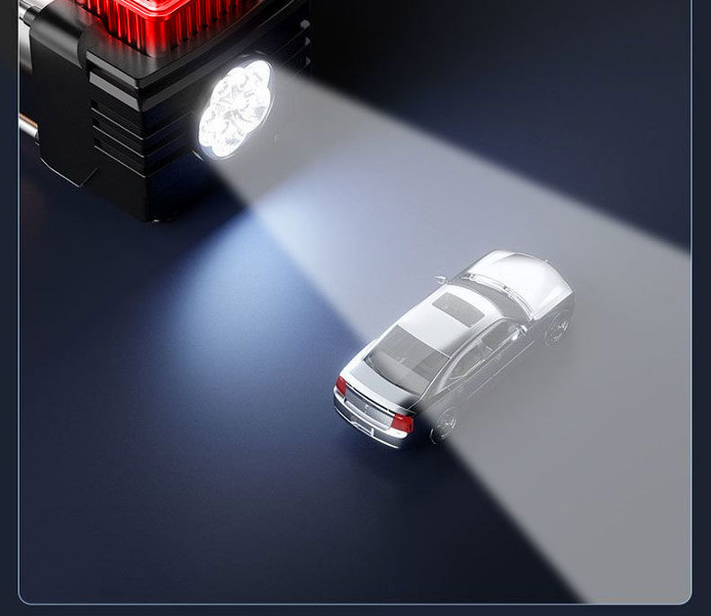 Xi Mi Car Air Pump Car Tire Air Pump Double Cylinder High Power Portable Car Air Pump Inflator