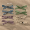 Elegant hairgrip with bow, bangs for princess, hair accessory