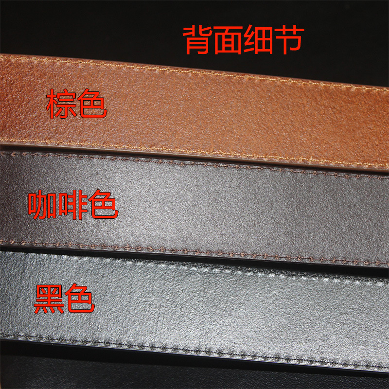 Hand-Woven Pure Copper Leather Belt Punched Pin Buckle Plaster Bark Woven Vintage Pure Leather Casual Pants Belt