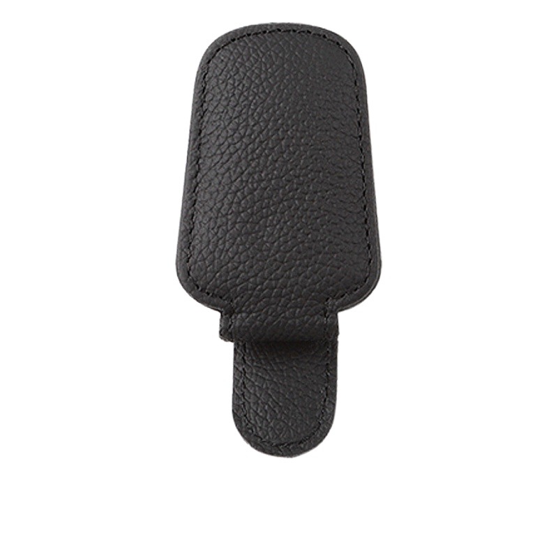 Multifunctional Car Glasses Clip Car Glasses Frame Leather Car Sun Visor Storage Box Car Sunglasses Clip Card Holder