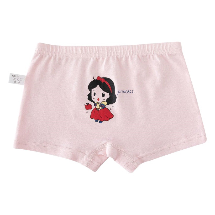 Children's Underwear for Girls, Pure Cotton, Class a Cotton Boxer Shorts, Student Shorts, Toddler Bowknot Korean Style Briefs, Class a Certified