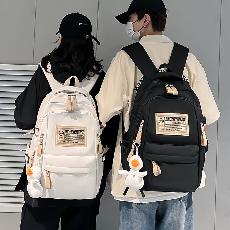 School Backpack, Unisex Spacious 14″ Laptop Compartment, Simple Elegant Design, 2–4 Pockets
